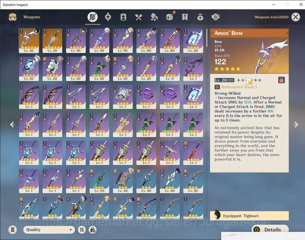 Genshin Impact Accounts Mid Game ASIA|AR 55| 7 Limited+ 2[5* Weapon]|Arlecino,kazuha,Yelan,Raiden,Zongli,HuTao,Mualani|MC 4