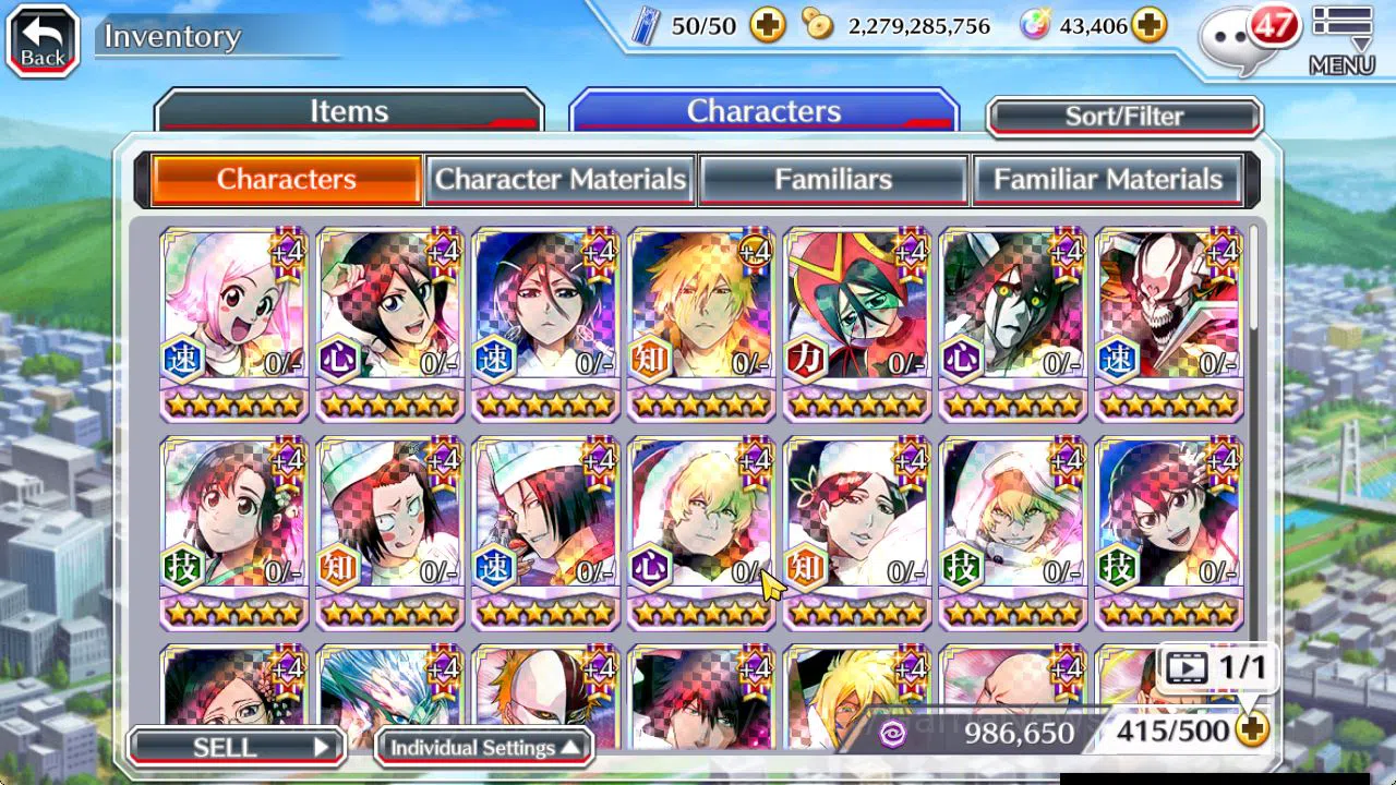 Bleach: Brave Souls Accounts Mid-Tier GLOBAL 43K Orb|Valentine26 Lv200(Yachiru,Rukia),Lv200 Rukia,Ichigo 10Th Aniv,Lv200Duo 12