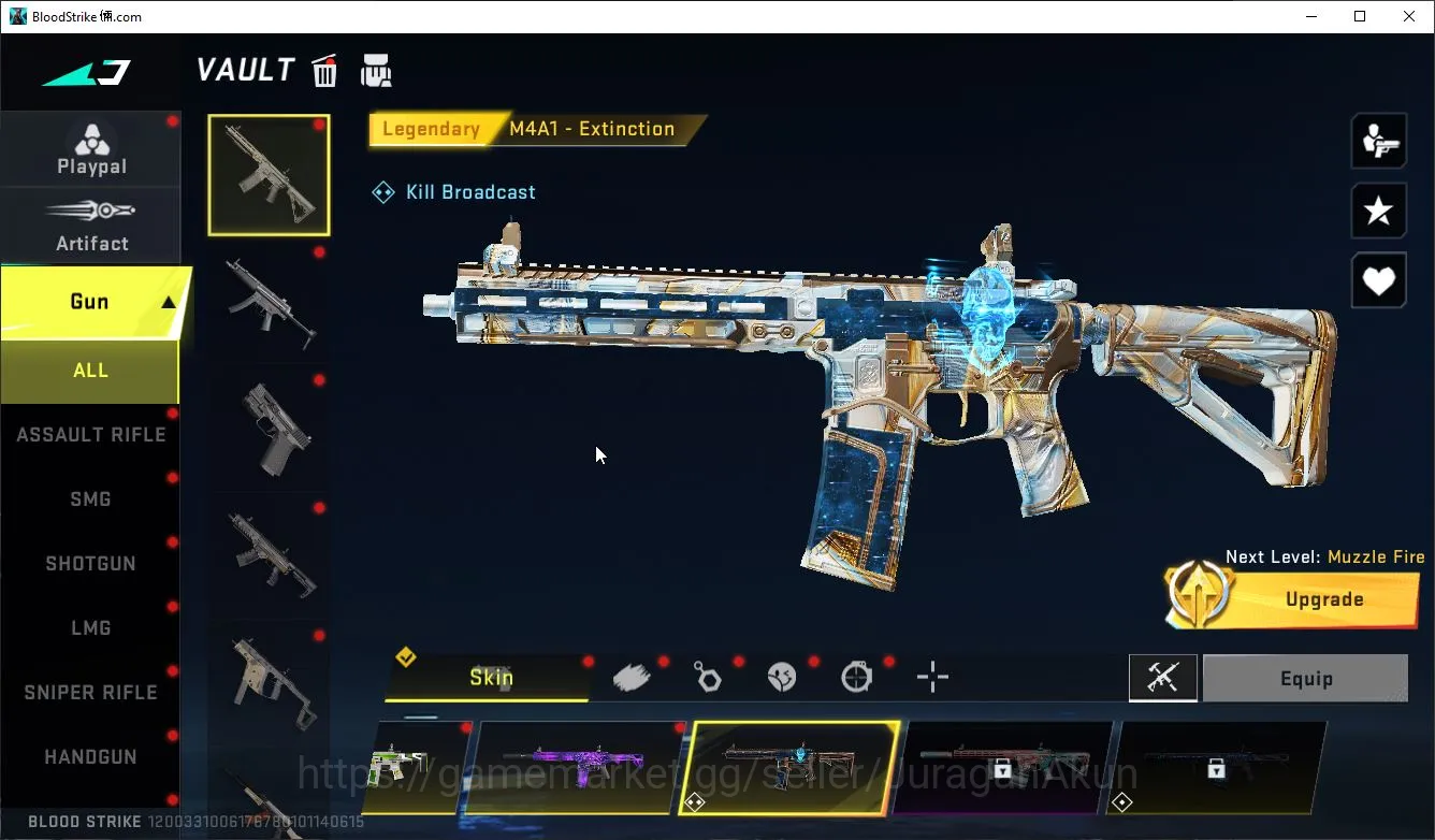 Blood Strike Accounts Asia|1 ETERNAL(UZI-Scorpius)| 11 Legendary(Glock,M image 4