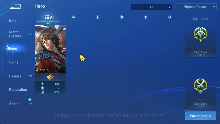 Honor of Kings Accounts High Rank Hero 21 Skin 13|Starter|Legend Lady Sun,Nakoruru SNK,Event Liu Bang,S4 Pei,4 RARE,LOM 2