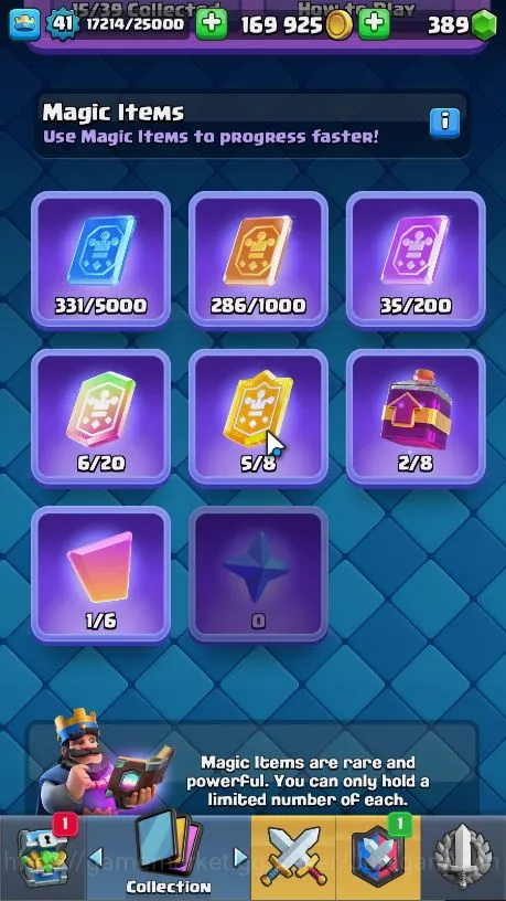 Clash Royale Accounts High-End Lvl 41|Trophy 8274|KTL 13|Limited Skin Emote|Card 121|1 Hero,15 EVO,8 Champ,21 Legend,33 2
