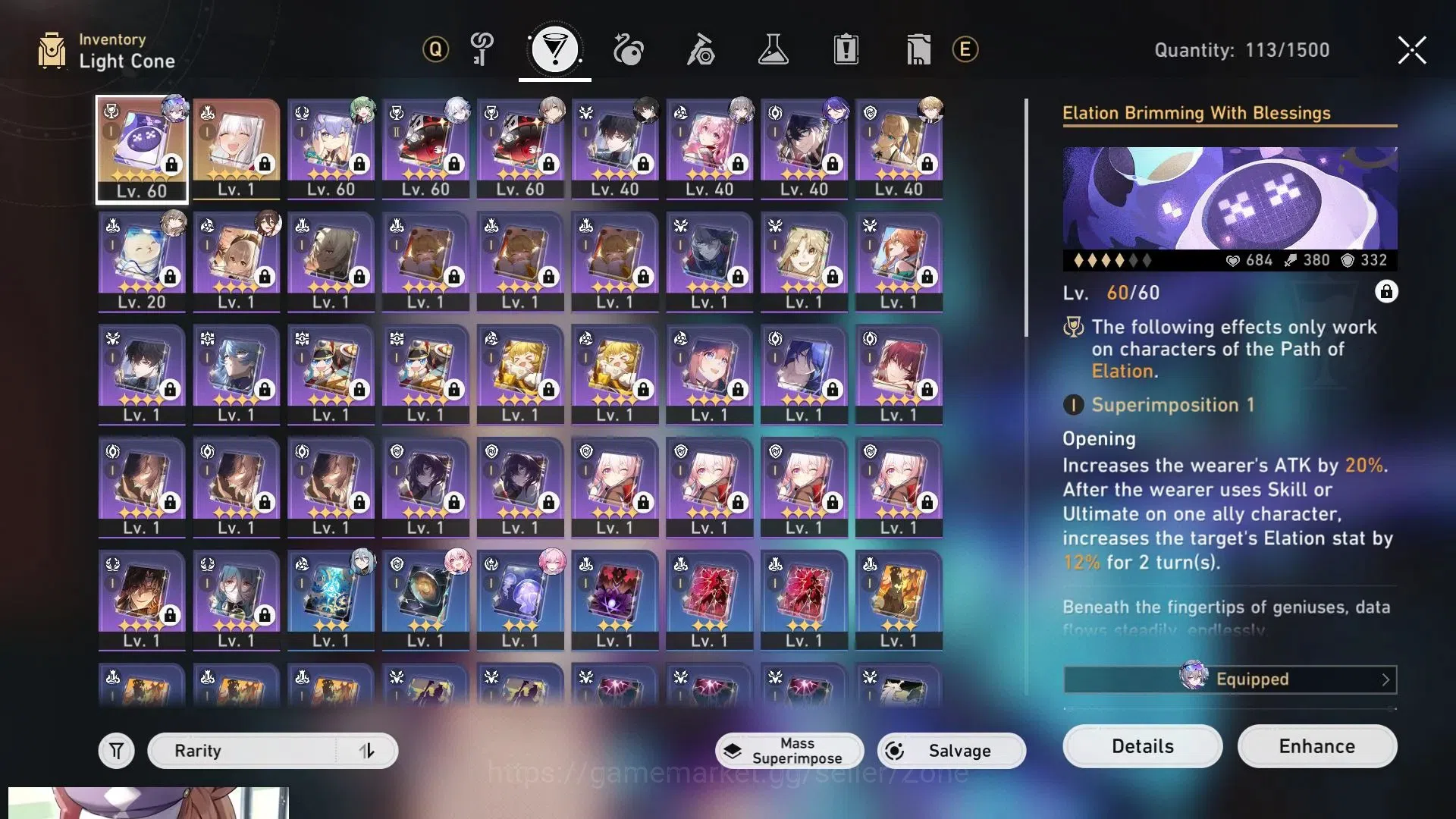 Honkai Star Rail Accounts ASIA|21xLim Char|SW Lv60,Huohuo Lv60,Acheron Lv50| image 18