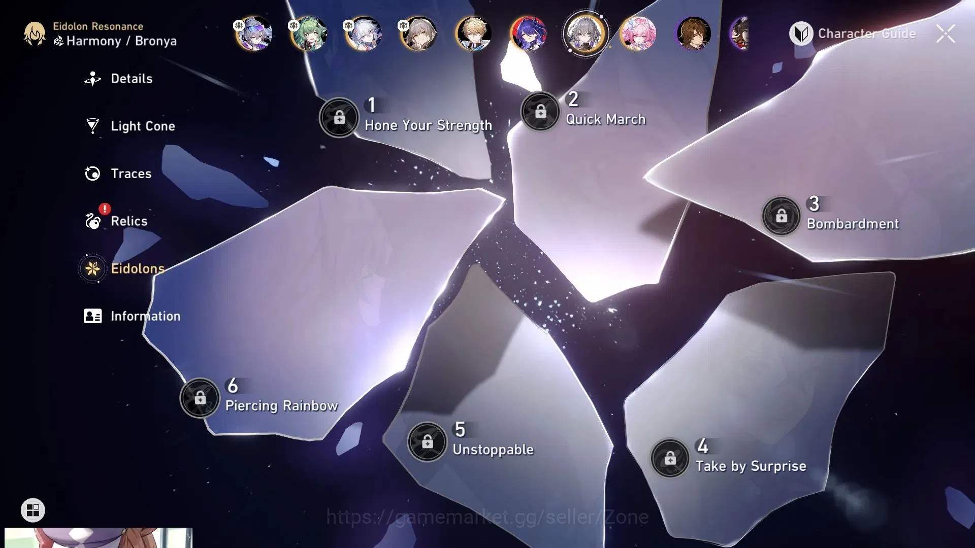 Honkai Star Rail Accounts ASIA|21xLim Char|SW Lv60,Huohuo Lv60,Acheron Lv50| image 2