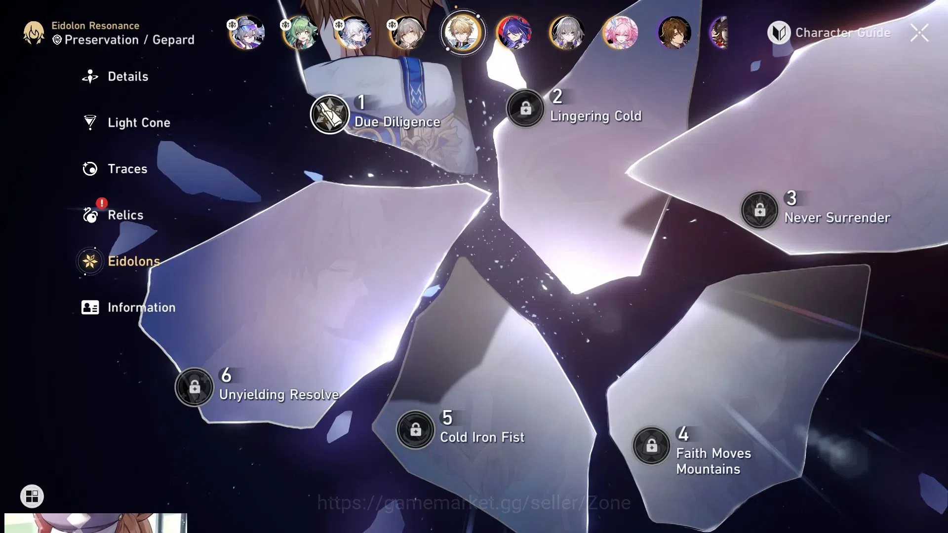 Honkai Star Rail Accounts ASIA|21xLim Char|SW Lv60,Huohuo Lv60,Acheron Lv50| image 4