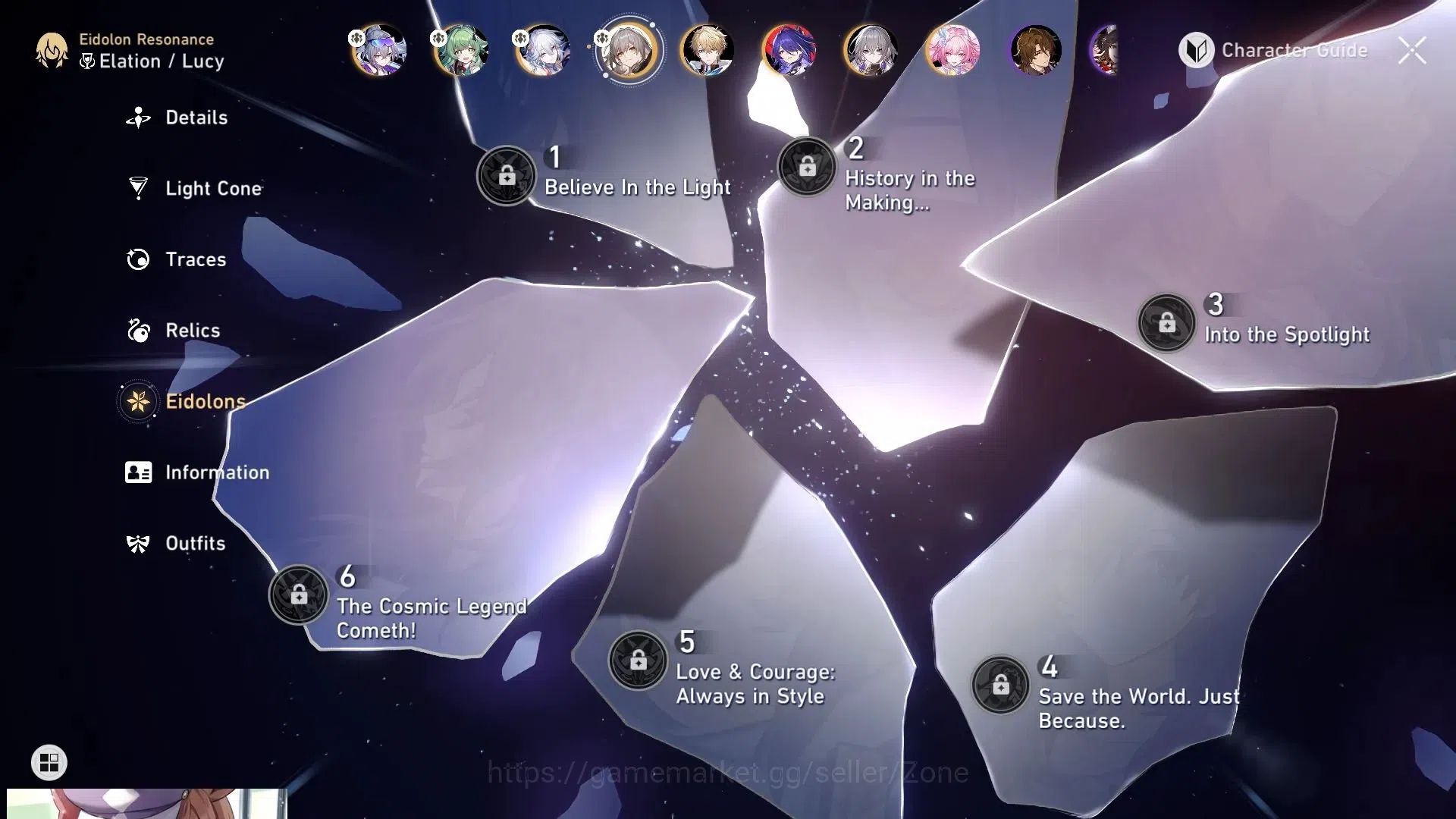 Honkai Star Rail Accounts ASIA|21xLim Char|SW Lv60,Huohuo Lv60,Acheron Lv50| image 5