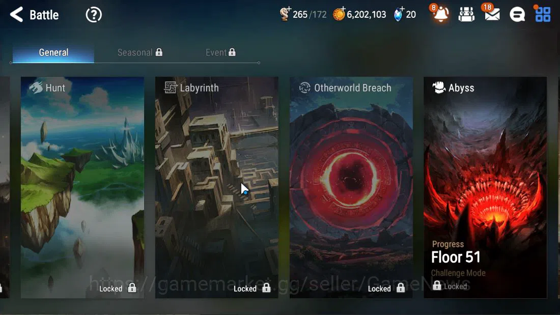 Epic Seven Accounts GLOBAL UNVERIF|NEW ERA|2 ML (LOT Scales, AVildred) image 10
