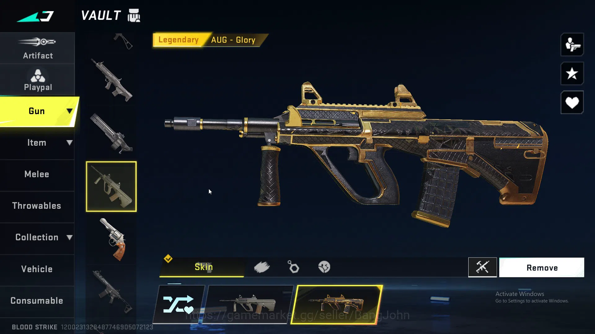 Blood Strike Accounts ASIA |LIMITED=BTFLY KNIFE|ULTRA=ONE HANDED AXE|COL image 14