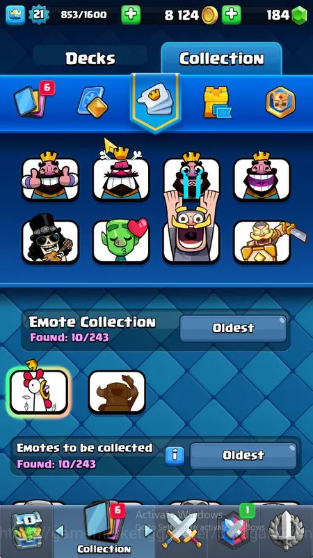 Clash Royale Accounts Midgame Lvl 21 | Trophy 3502 | KTL 8 | Card 65 | 2 EVO, 1 Legend, 16 Epic, 24 Rare, 24 Common | 184 3