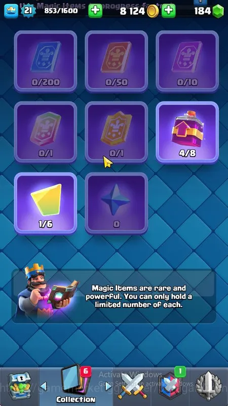 Clash Royale Accounts Midgame Lvl 21 | Trophy 3502 | KTL 8 | Card 65 | 2 EVO, 1 Legend, 16 Epic, 24 Rare, 24 Common | 184 5