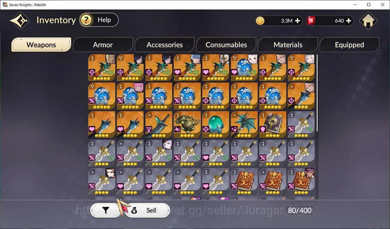 Seven Knights Re:Birth Accounts [Re:BIRTH]Global300xx|9 Legend, 5 SPECIAL|Teo,Kyle image 5
