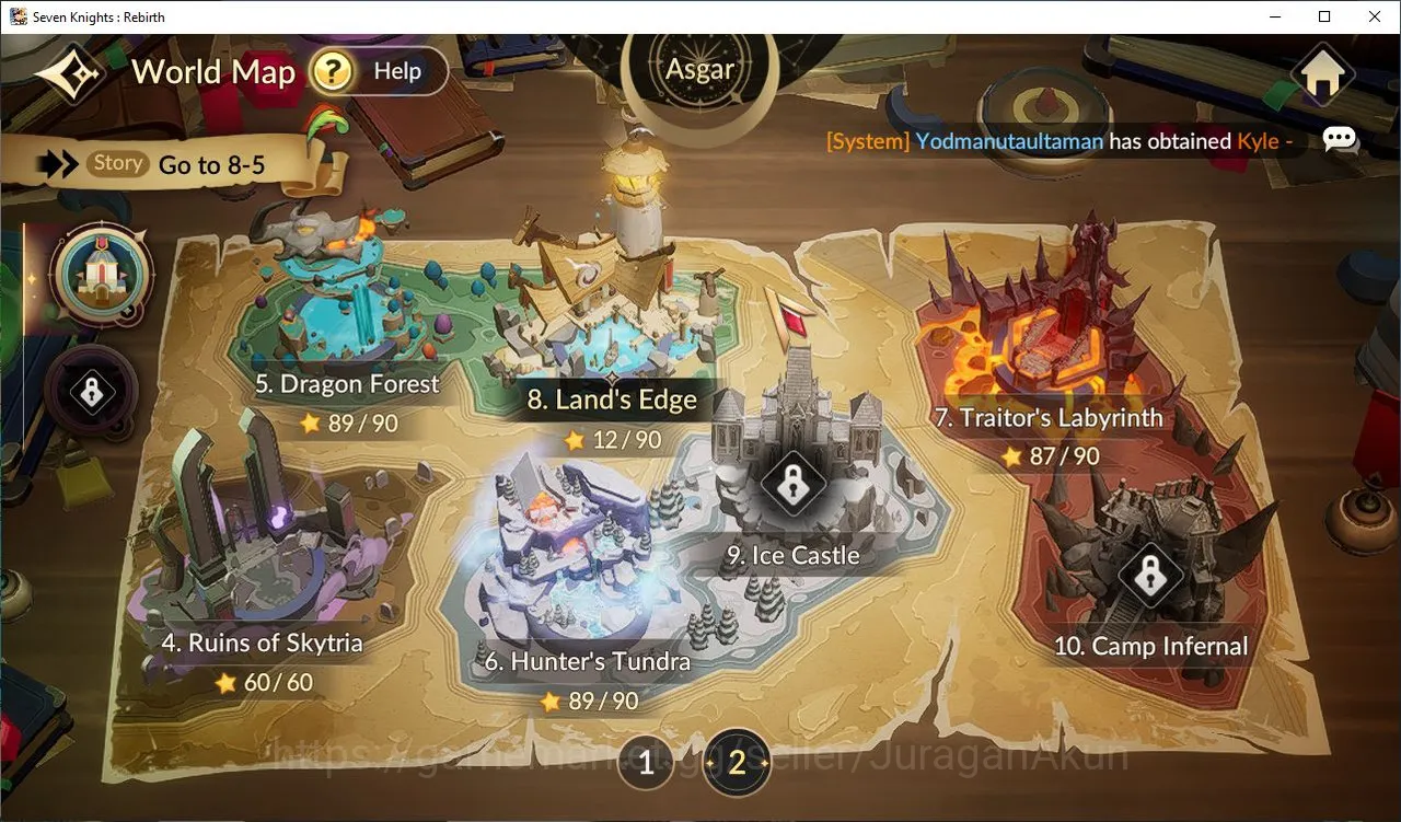 Seven Knights Re:Birth Accounts [Re:BIRTH]Global300xx|9 Legend, 5 SPECIAL|Teo,Kyle image 7