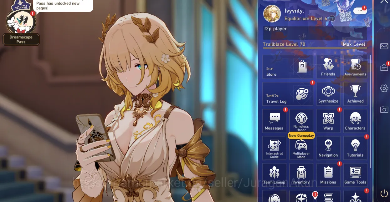 Honkai Star Rail Accounts ASIA|TL70|10 Limited [(Acheron,Dr Ratio)+Sign,Robi image 3