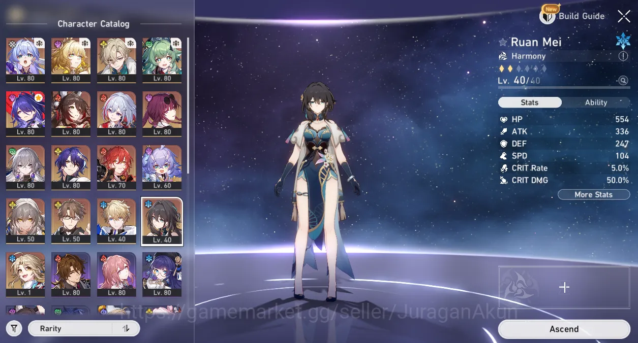 Honkai Star Rail Accounts ASIA|TL70|10 Limited [(Acheron,Dr Ratio)+Sign,Robi image 4
