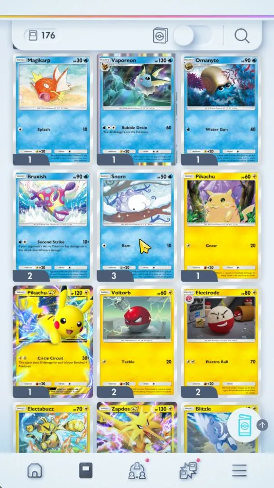 Pokémon TCG Pocket Accounts Lv 7 |Deck 185|Pikachu EX, Zapdos EX, Marowak EX,  image 4