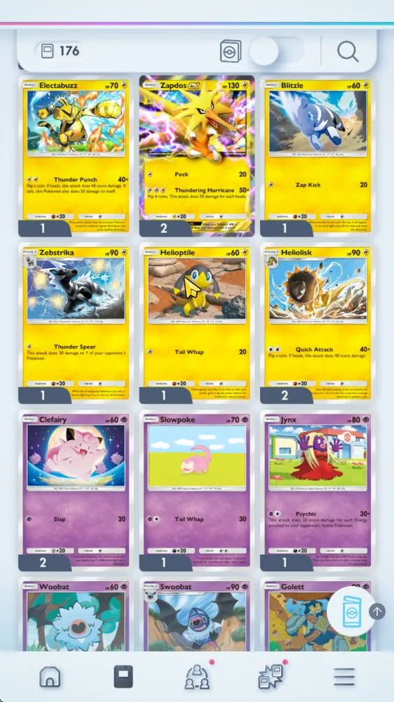 Pokémon TCG Pocket Accounts Lv 7 |Deck 185|Pikachu EX, Zapdos EX, Marowak EX,  image 5