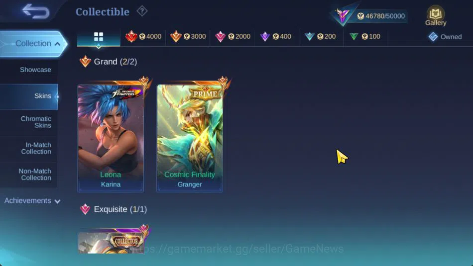 Mobile Legends: Bang Bang Accounts Hero 115|Skin 187|High Immo 111|Prime Granger,LB G image 13