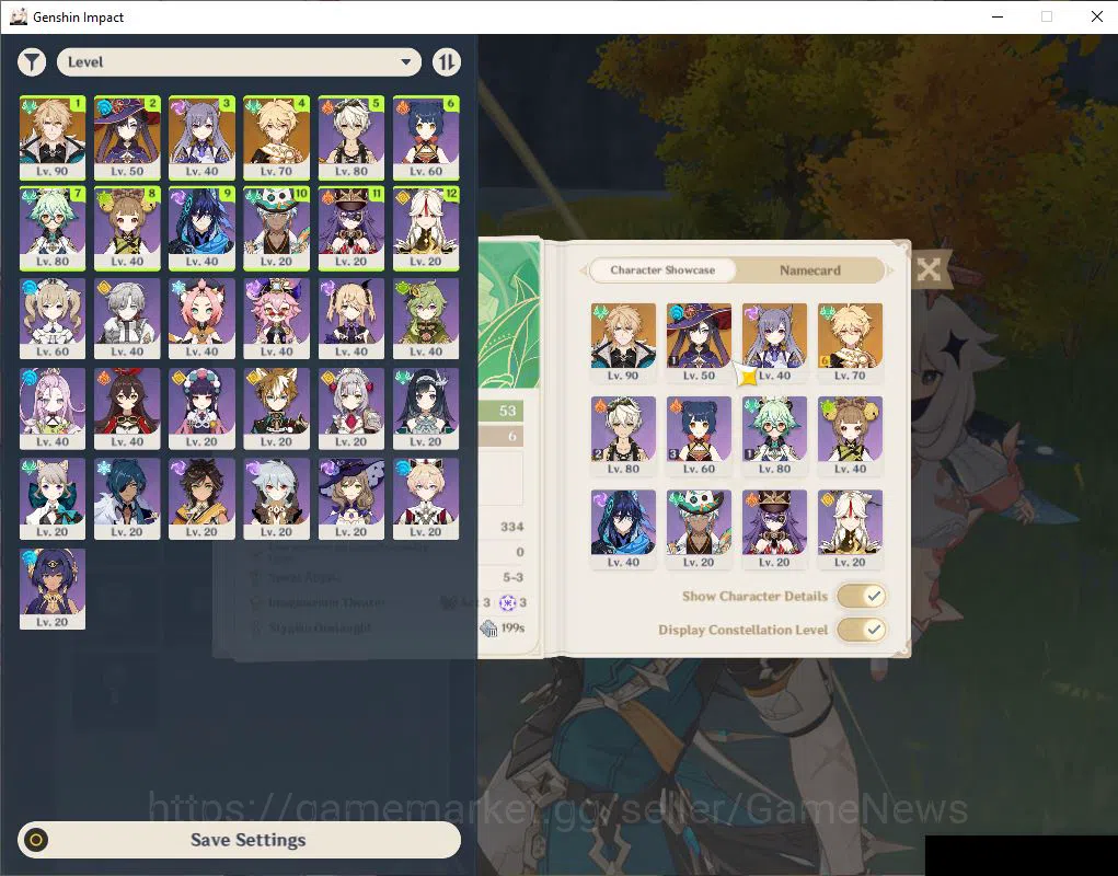 Genshin Impact Accounts ASIA|AR 53|1 Limited +3(*5Weapon)| Varka+Sign |Mc image 1