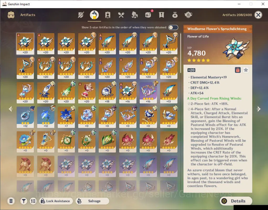 Genshin Impact Accounts ASIA|AR 53|1 Limited +3(*5Weapon)| Varka+Sign |Mc image 11
