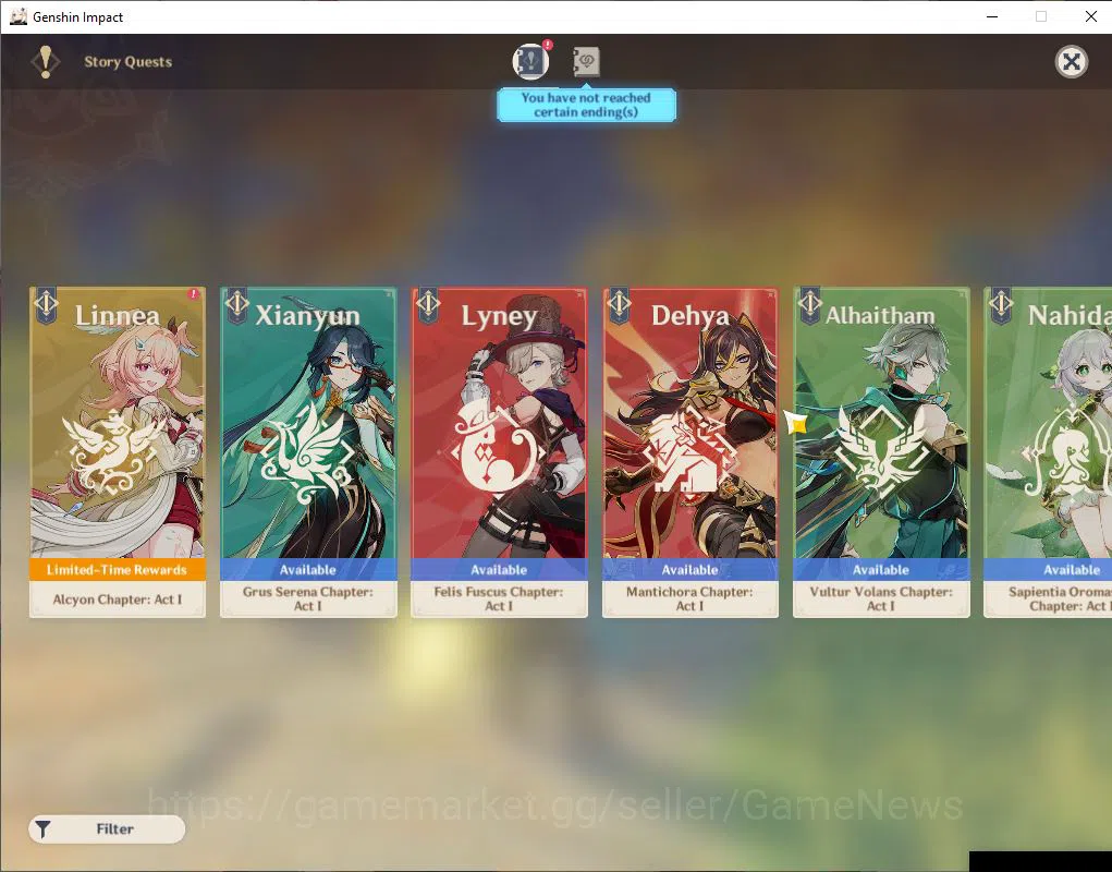 Genshin Impact Accounts ASIA|AR 53|1 Limited +3(*5Weapon)| Varka+Sign |Mc image 12