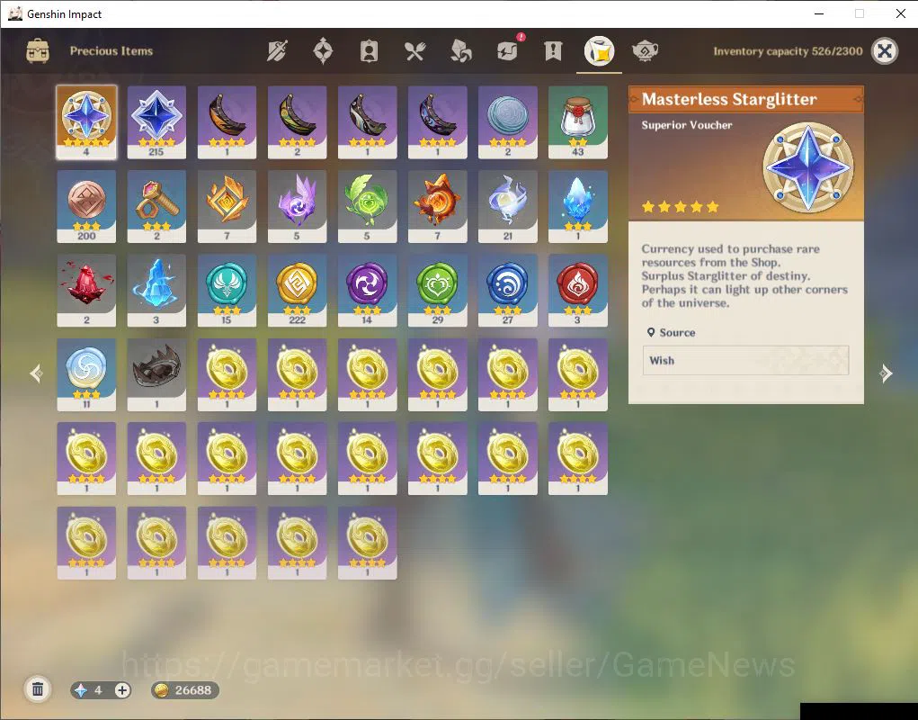 Genshin Impact Accounts ASIA|AR 53|1 Limited +3(*5Weapon)| Varka+Sign |Mc image 13