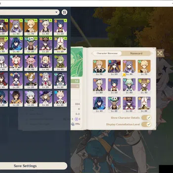 Genshin Impact Mid Game ASIA|AR 53|1 Limited +3(*5Weapon)| Varka+Sign |Mc  image 1