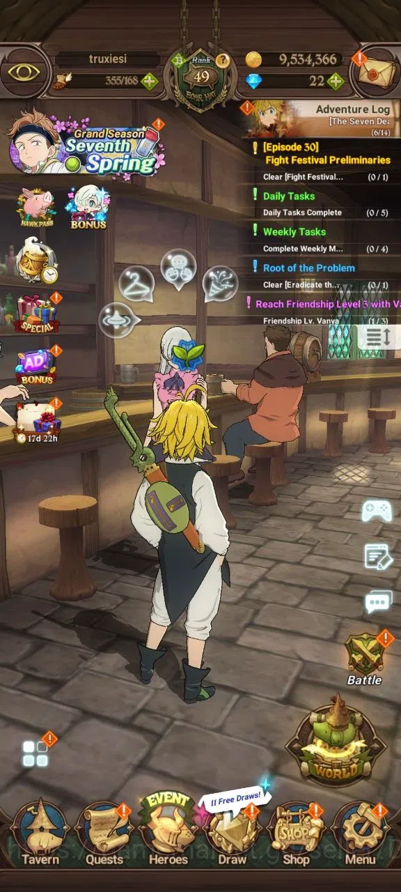GLOBAL|1.4M CC|UR DKM2/6,WK Gowther2/6,GoT Thor,Chaos Arthur,etc|Detail Cek SS|7DS344B The Seven Deadly Sins: Grand Cross Accounts Others GLOBAL|1.4M CC|UR DKM2/6,WK Gowther2/6,GoT Thor,Chaos Arthur,etc|Detail