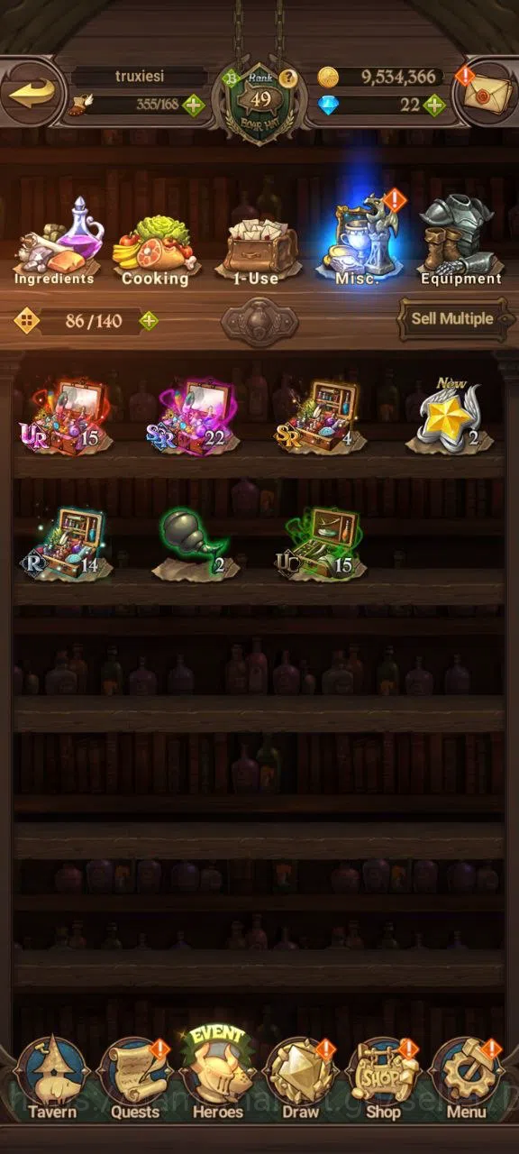 The Seven Deadly Sins: Grand Cross Accounts Others GLOBAL|1.4M CC|UR DKM2/6,WK Gowther2/6,GoT Thor,Chaos Arthur,etc|Detail 10