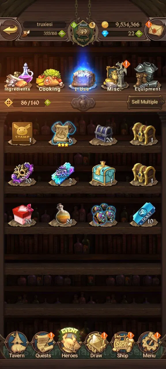 The Seven Deadly Sins: Grand Cross Accounts Others GLOBAL|1.4M CC|UR DKM2/6,WK Gowther2/6,GoT Thor,Chaos Arthur,etc|Detail 9
