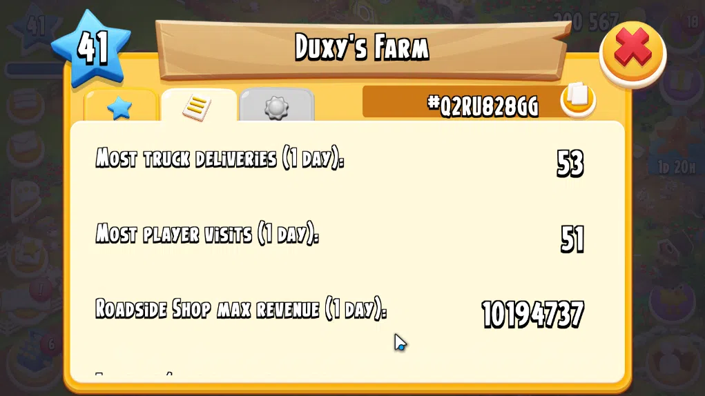 Hay Day Accounts Level 41 | Barn Storage 1100 + Silo Storage 625 | 200k Coins, 14 Diamonds |CN ON|Log Supercell ID|Take 13