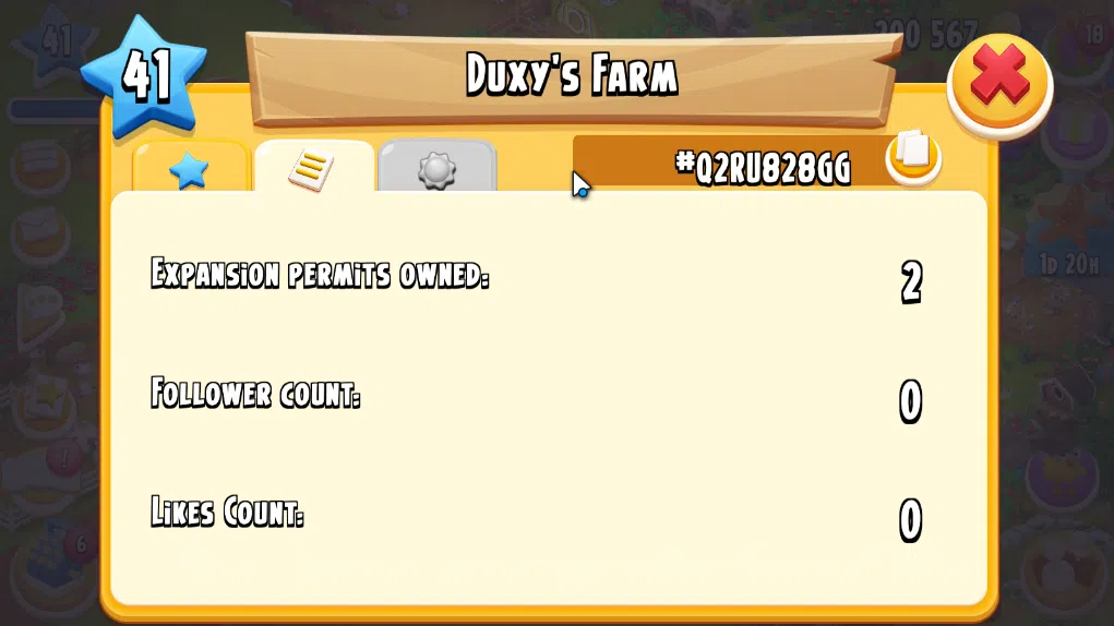 Hay Day Accounts Level 41 | Barn Storage 1100 + Silo Storage 625 | 200k Coins, 14 Diamonds |CN ON|Log Supercell ID|Take 15