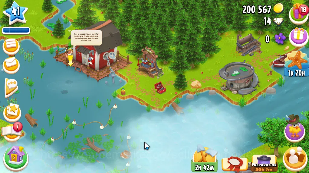 Hay Day Accounts Level 41 | Barn Storage 1100 + Silo Storage 625 | 200k Coins, 14 Diamonds |CN ON|Log Supercell ID|Take 5