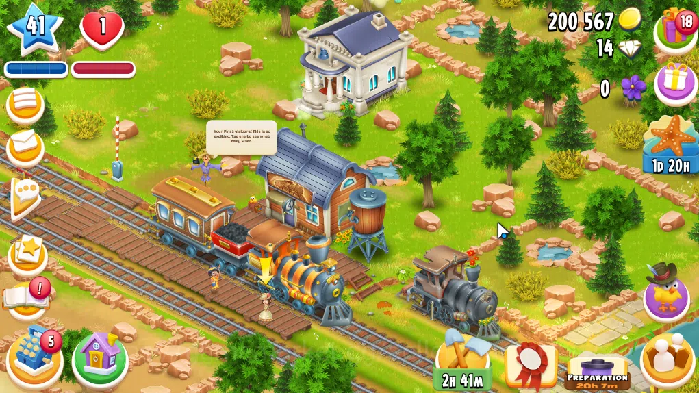 Hay Day Accounts Level 41 | Barn Storage 1100 + Silo Storage 625 | 200k Coins, 14 Diamonds |CN ON|Log Supercell ID|Take 6