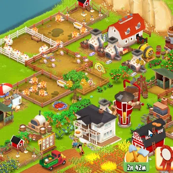 Hay Day Accounts Level 41 | Barn Storage 1100 + Silo Storage 625 | 200k Coins, 14 Diamonds |CN ON|Log Supercell ID|Take