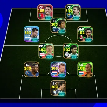 eFootball Accounts Legends & Iconic Players EFOOTBALL 2026 | RONALDO PORTUGAL, DONADONI, ANDRY SEVCHENKO, XABI ALONSO, 4