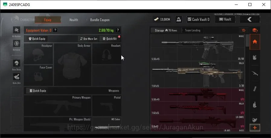 Arena Breakout Accounts Mid-Tier [MOBILE] Lvl 30|SV 16,7M |CV 13M|AK-102,AK-74N,AKS-74U,AR-57,AN-94,SCAR-L,Etc| Gear Skin 5