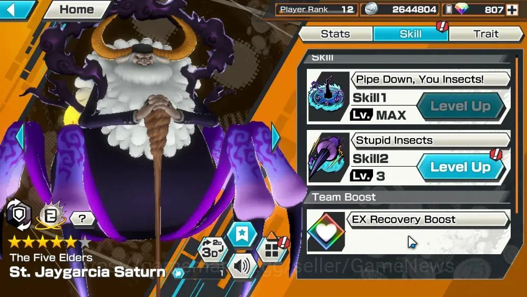 One Piece Bounty Rush Accounts Global |4 EX |T4E Marshall D. Teach,T5E Jaygarcia  image 7