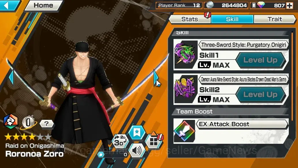 One Piece Bounty Rush Accounts Global |4 EX |T4E Marshall D. Teach,T5E Jaygarcia  image 8