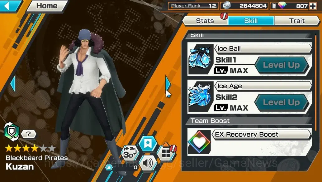 One Piece Bounty Rush Accounts Global |4 EX |T4E Marshall D. Teach,T5E Jaygarcia  image 9