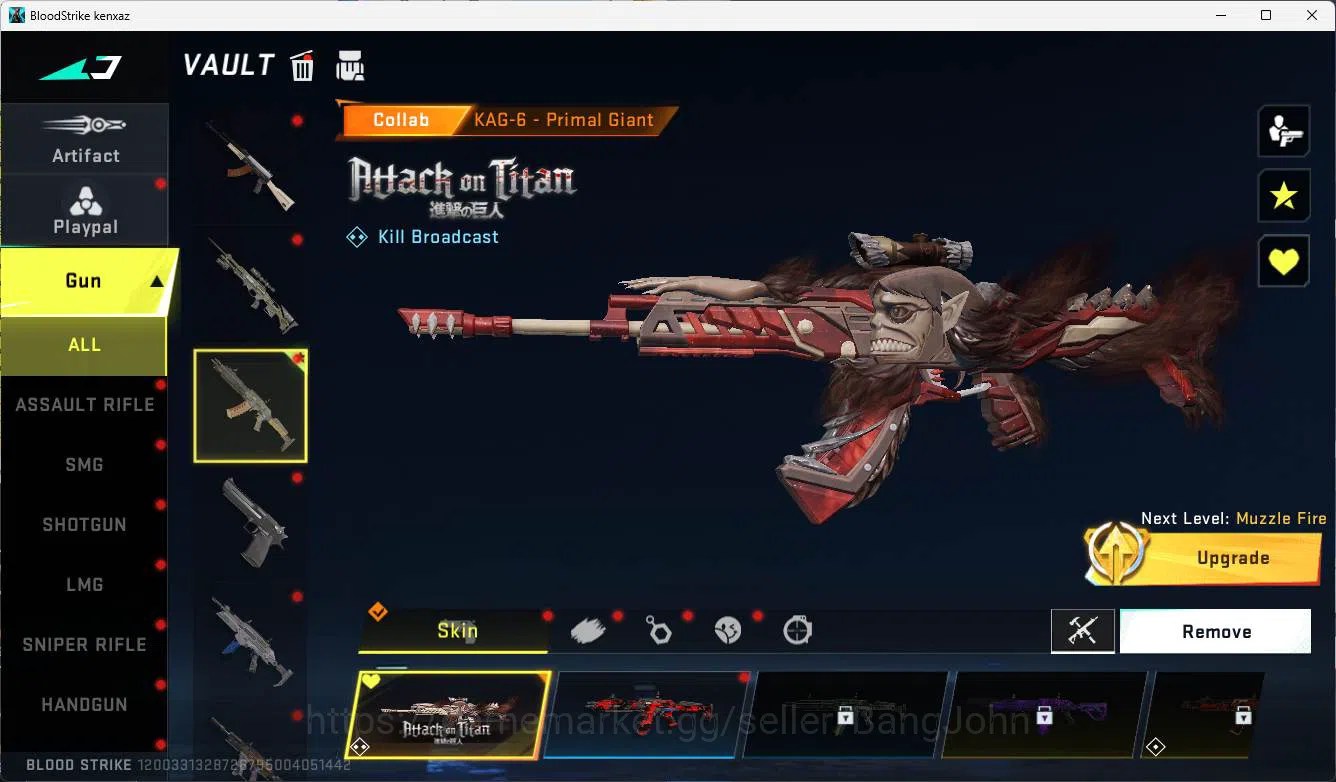 Blood Strike Accounts ASIA | Ultra Ethan, Ultra Jet, legend katana, Eter image 10