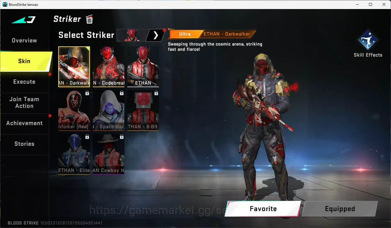 Blood Strike Accounts ASIA | Ultra Ethan, Ultra Jet, legend katana, Eter image 2