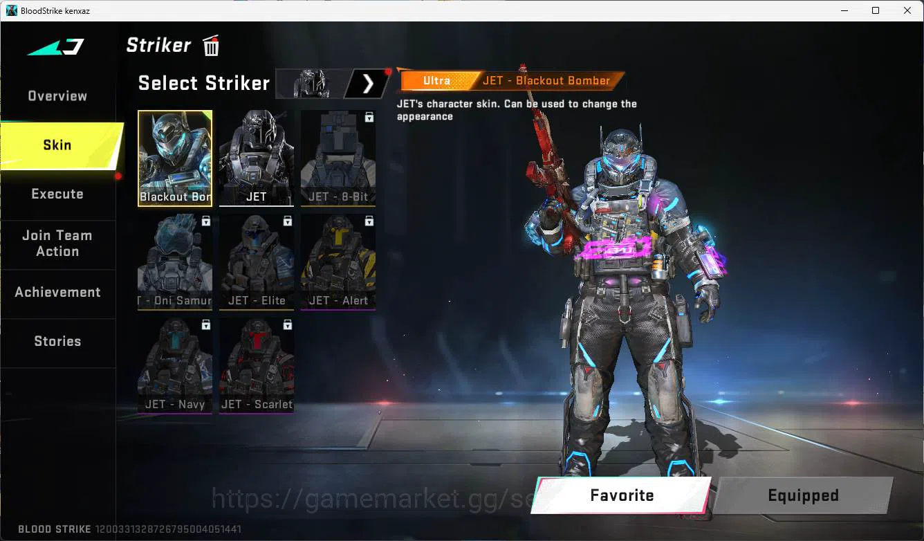 Blood Strike Accounts ASIA | Ultra Ethan, Ultra Jet, legend katana, Eter image 3