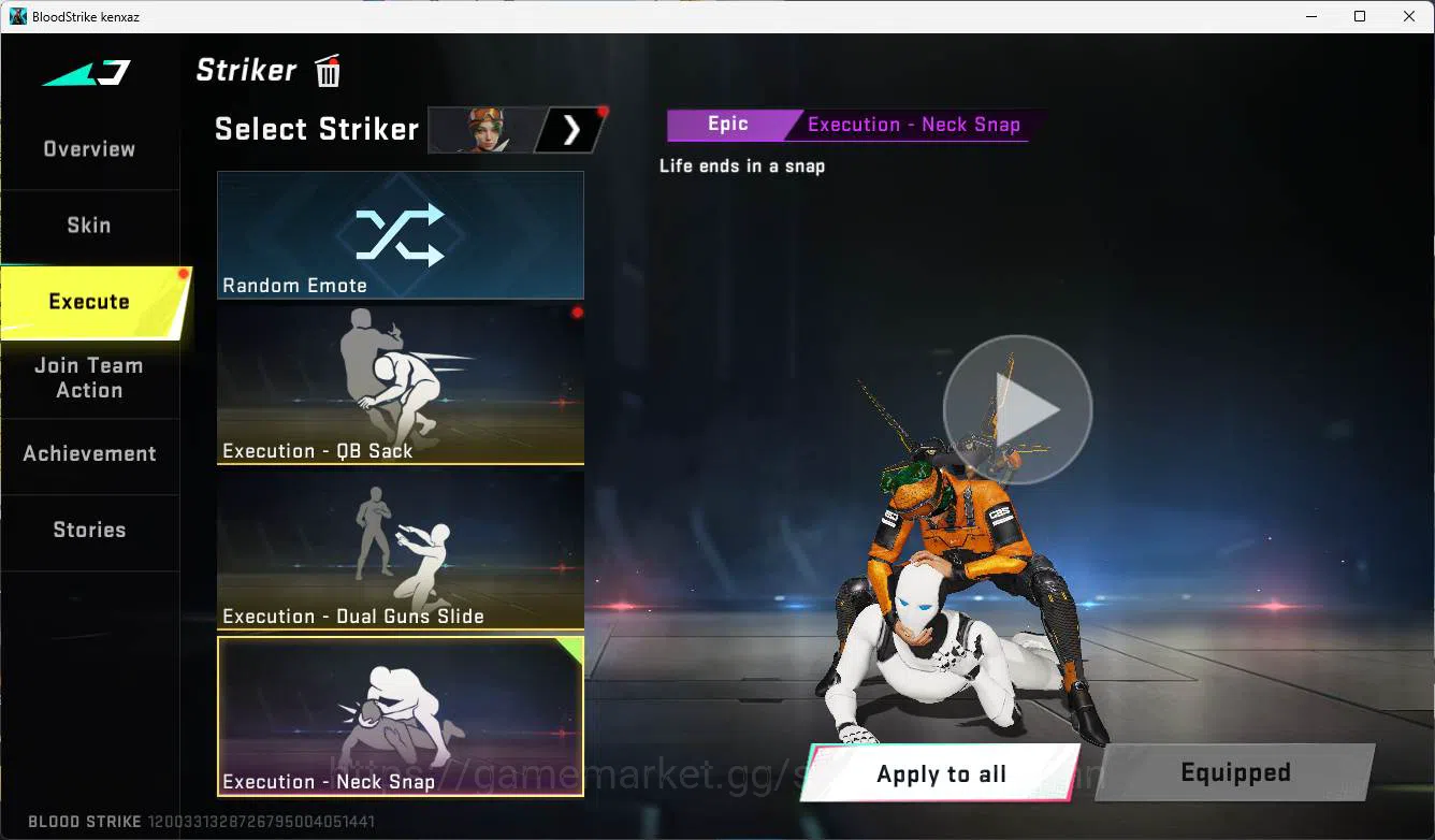 Blood Strike Accounts ASIA | Ultra Ethan, Ultra Jet, legend katana, Eter image 4