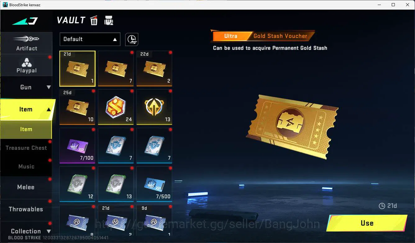 Blood Strike Accounts ASIA | Ultra Ethan, Ultra Jet, legend katana, Eter image 6