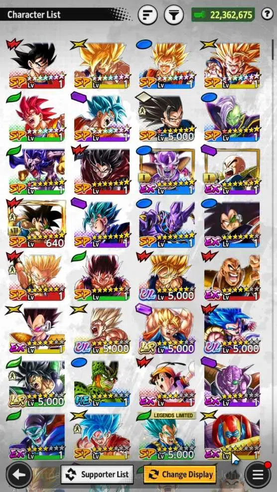 Dragon Ball Legends Accounts Android | Lvl 154|450 CC|2 LR|3 UL|LR Super Vegito image 14