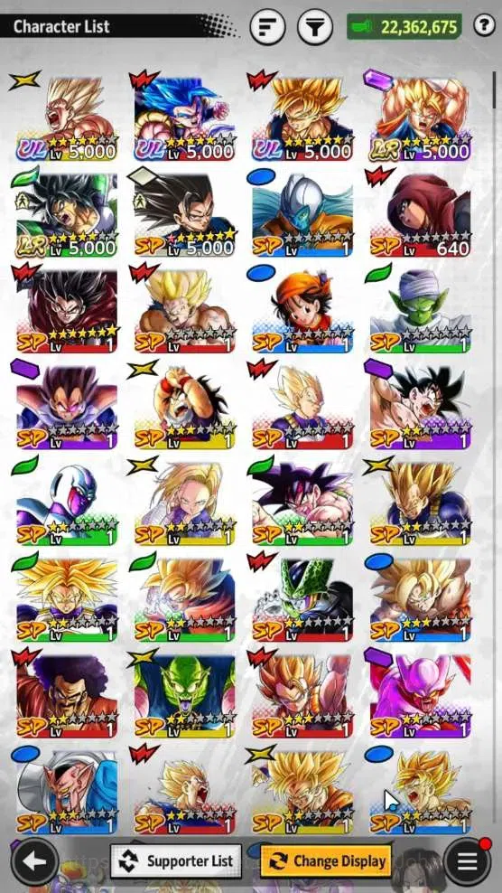 Dragon Ball Legends Accounts Android | Lvl 154|450 CC|2 LR|3 UL|LR Super Vegito image 16