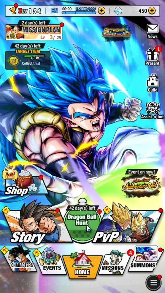 Dragon Ball Legends Accounts Android | Lvl 154|450 CC|2 LR|3 UL|LR Super Vegito image 19