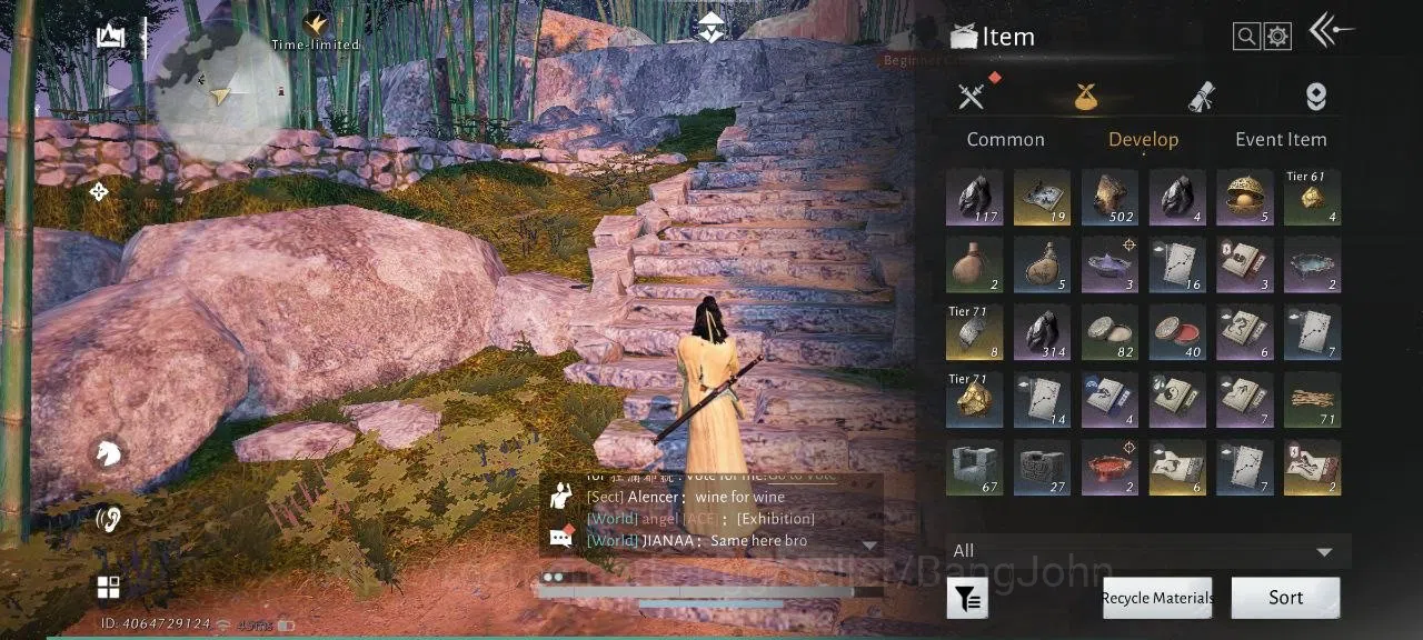 Where Winds Meet Accounts LEVEL 78 | MC MALE | UMBRELLA SKIN | 14K POWER | PILLOW PILL 48 | HARMONIC CORE 1 UNUSED | WWM150B 15