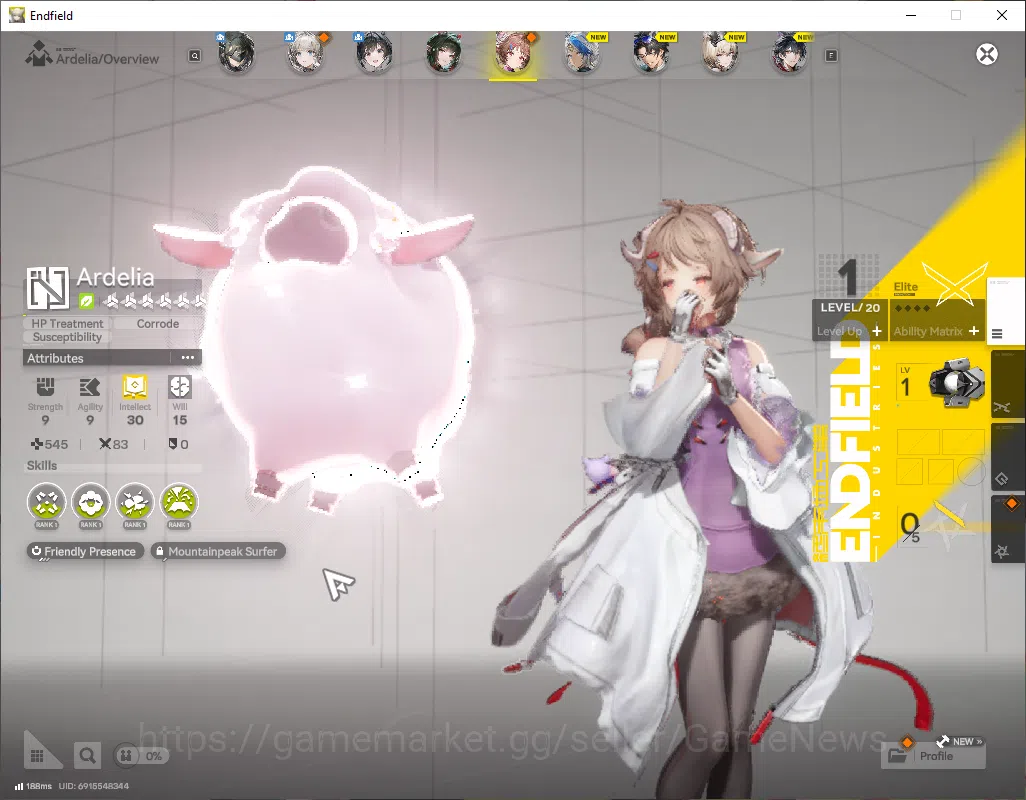Arknights: Endfield Accounts NA/EU|Lv2|Fresh Starter|SSR2(1Limit)+4(*6WP)|Zhuan image 10