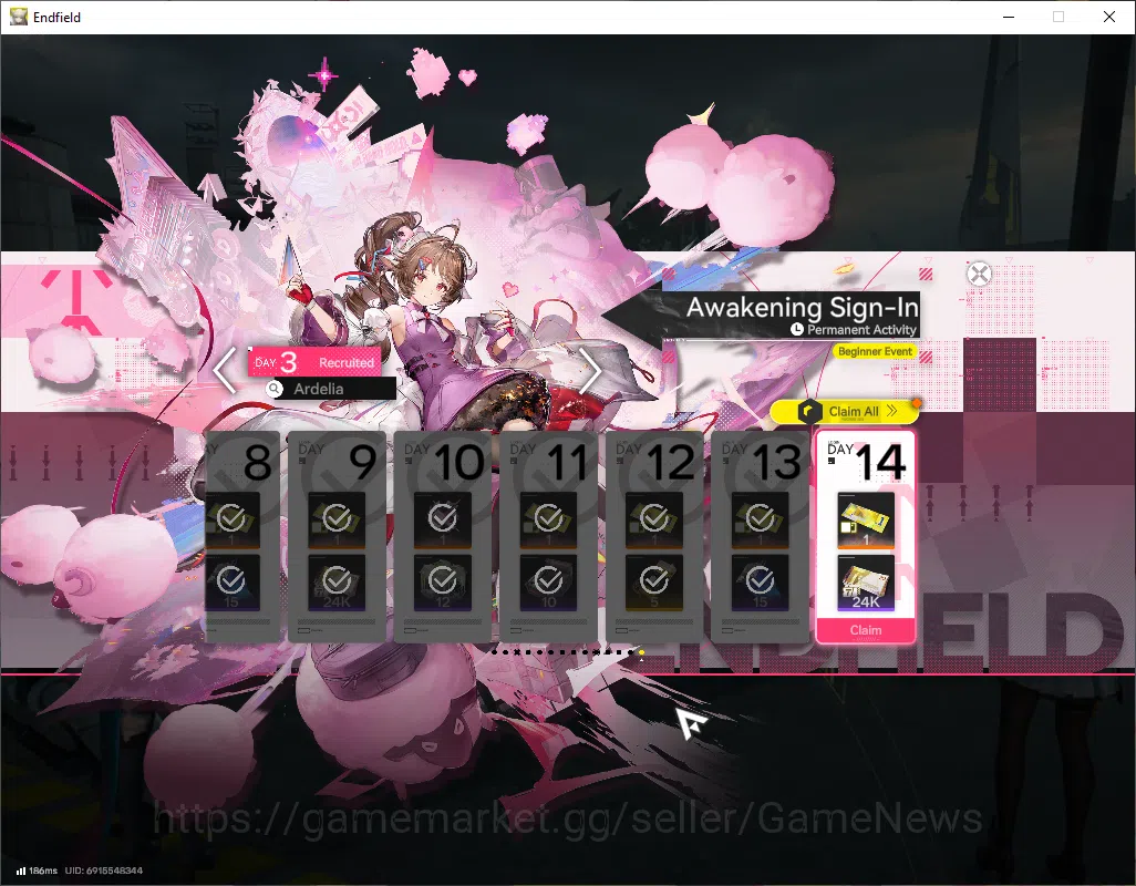 Arknights: Endfield Accounts NA/EU|Lv2|Fresh Starter|SSR2(1Limit)+4(*6WP)|Zhuan image 14