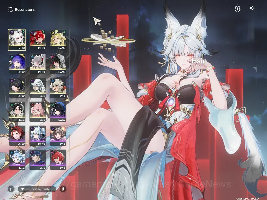 Wuthering Waves Accounts Others SEA|UL 62|5 Limited|2 Premium|(Hsin +Sign, Hiyuki +Sign, Suoming +Sign, Chisa +Sign 1